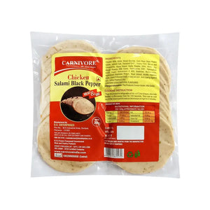 Carnivore Chicken Salami Slice (Black Pepper) - 500g
