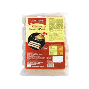 Carnivore Chicken Sausages (Pain) Economy Pack - 1kg