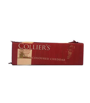 Collier's Mild Coloured Cheddar Block - 2kg
