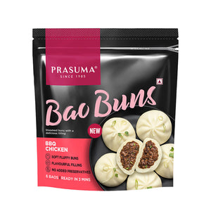 Prasuma Bao Buns (Chicken BBQ) - 300g (6Pcs)