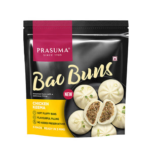 Prasuma Bao Buns (Chicken Keema) - 300g (6Pcs)