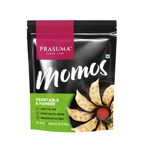 Prasuma  Momos (Vegetable & Paneer)  - 24Pcs