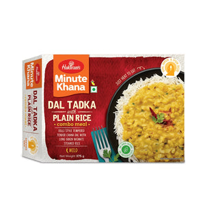 Haldiram Yellow Dal Tadka + Plain Rice - 375g