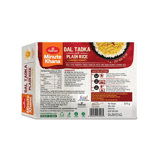 Haldiram Yellow Dal Tadka + Plain Rice - 375g